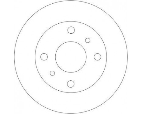 Disque de frein 16063 ABS