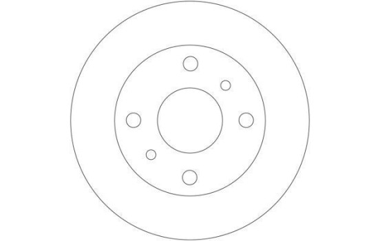 Disque de frein 16063 ABS