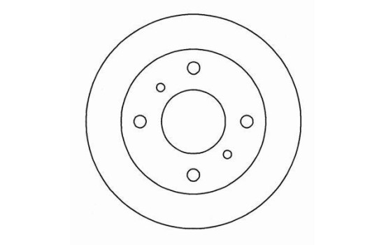 Disque de frein 16064 ABS