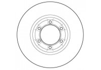 Disque de frein 16074 ABS