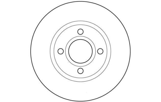 Disque de frein 16075 ABS