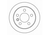 Disque de frein 16082 ABS