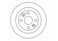 Disque de frein 16088 ABS