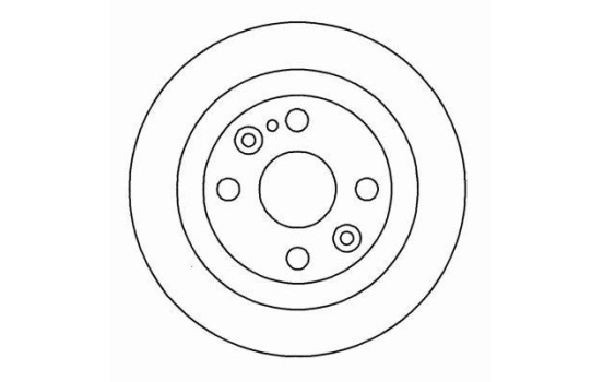 Disque de frein 16088 ABS
