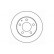 Disque de frein 16089 ABS, Vignette 2