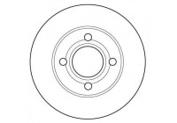 Disque de frein 16096 ABS
