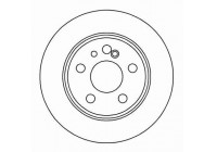 Disque de frein 16112 ABS
