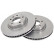 Disque de frein 16113 ABS