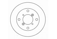 Disque de frein 16134 ABS