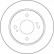 Disque de frein 16152 ABS