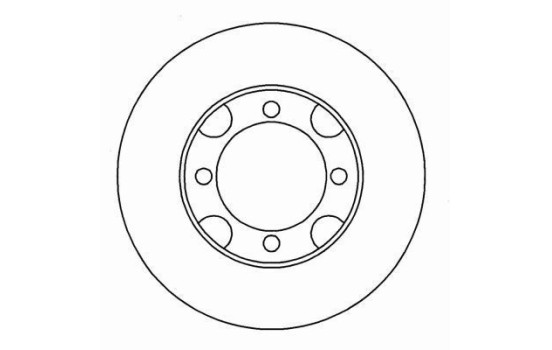 Disque de frein 16160 ABS