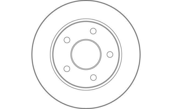 Disque de frein 16163 ABS