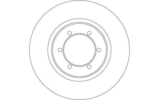 Disque de frein 16168 ABS
