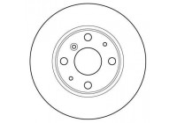 Disque de frein 16169 ABS