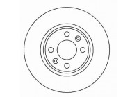 Disque de frein 16186 ABS