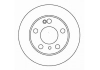 Disque de frein 16188 ABS
