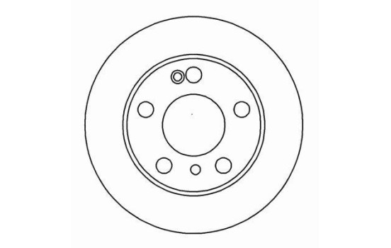 Disque de frein 16188 ABS