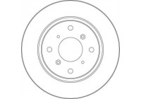 Disque de frein 16206 ABS