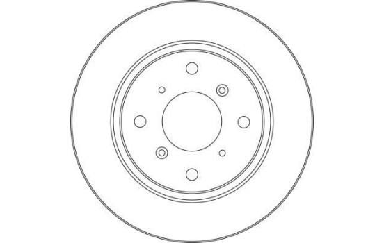Disque de frein 16206 ABS