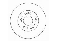 Disque de frein 16208 ABS