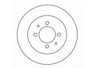 Disque de frein 16214 ABS