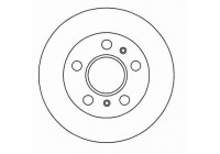 Disque de frein 16215 ABS