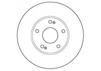Disque de frein 16218 ABS