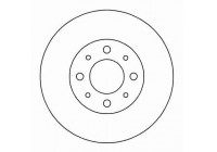 Disque de frein 16222 ABS