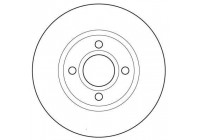 Disque de frein 16228 ABS