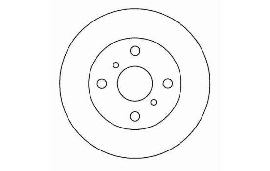 Disque de frein 16230 ABS