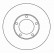 Disque de frein 16235 ABS