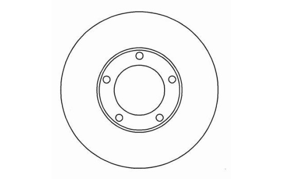Disque de frein 16235 ABS