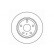 Disque de frein 16237 ABS, Vignette 2
