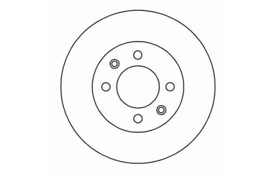 Disque de frein 16238 ABS