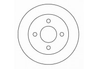 Disque de frein 16244 ABS