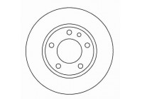 Disque de frein 16251 ABS