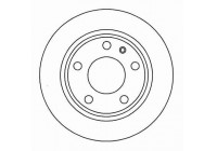 Disque de frein 16252 ABS