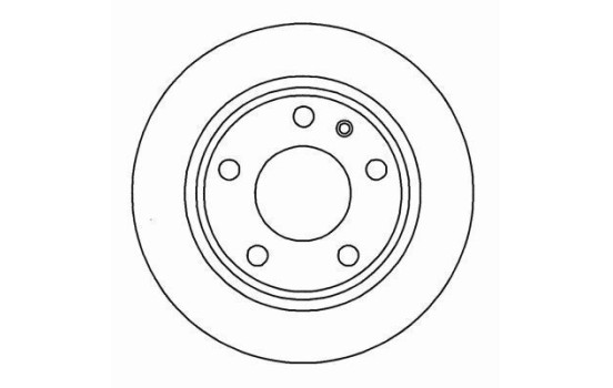 Disque de frein 16252 ABS