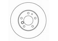 Disque de frein 16253 ABS