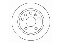 Disque de frein 16262 ABS