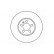 Disque de frein 16265 ABS, Vignette 2