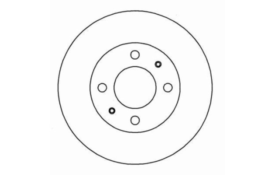 Disque de frein 16271 ABS
