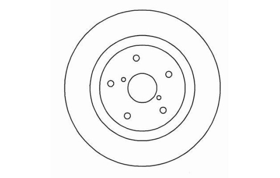 Disque de frein 16275 ABS