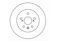 Disque de frein 16277 ABS