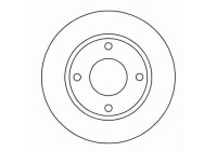 Disque de frein 16282 ABS