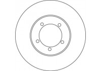 Disque de frein 16283 ABS