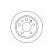 Disque de frein 16287 ABS, Vignette 2
