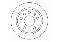 Disque de frein 16287 ABS