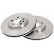 Disque de frein 16288 ABS