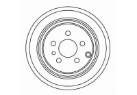 Disque de frein 16289 ABS